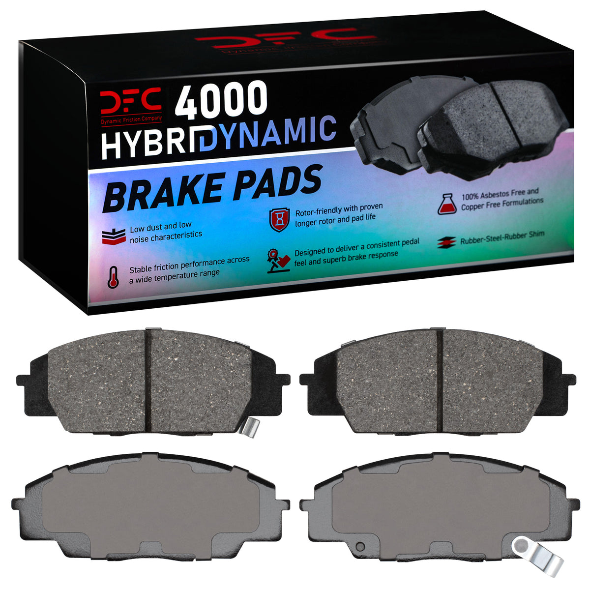 4000-0829-00 DFC 4000 HybriDynamic Brake Pads
