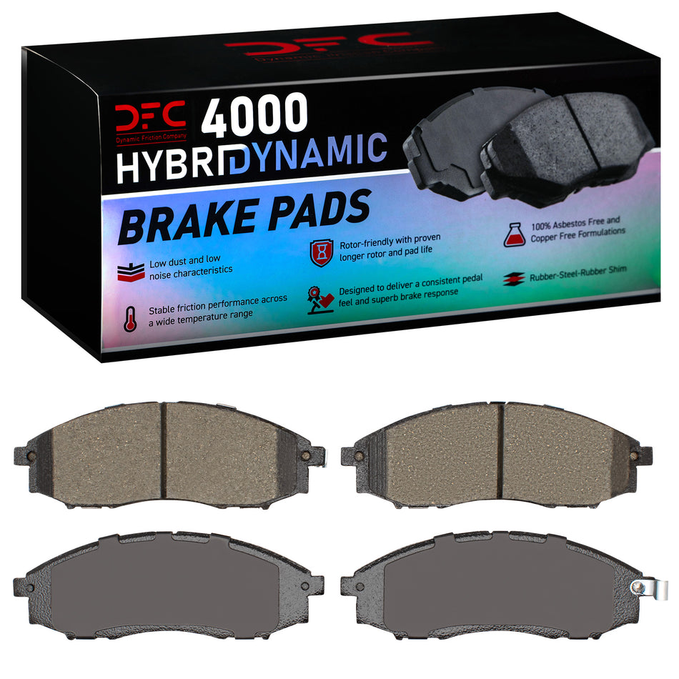 4000-0830-00 DFC 4000 HybriDynamic Brake Pads
