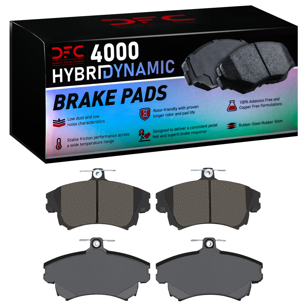 4000-0837-00 DFC 4000 HybriDynamic Brake Pads