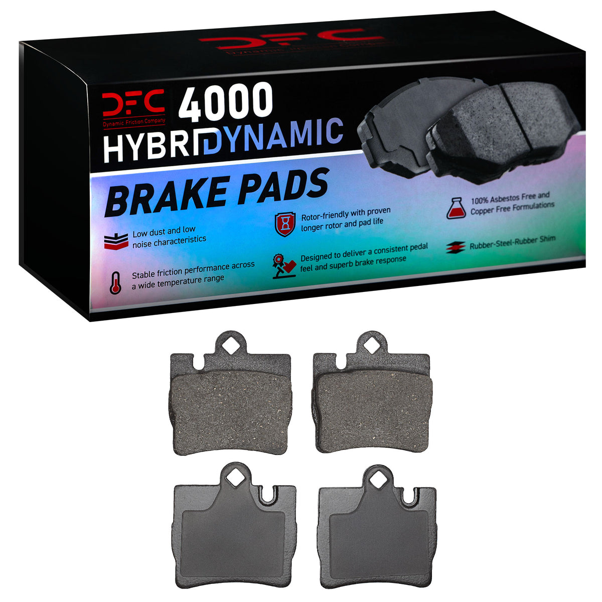 4000-0848-00 DFC 4000 HybriDynamic Brake Pads