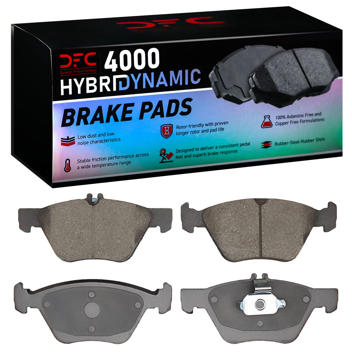 4000-0853-10 DFC 4000 HybriDynamic Brake Pads