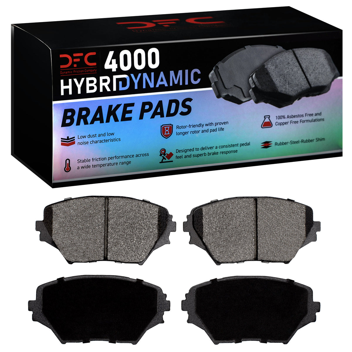 4000-0862-00 DFC 4000 HybriDynamic Brake Pads