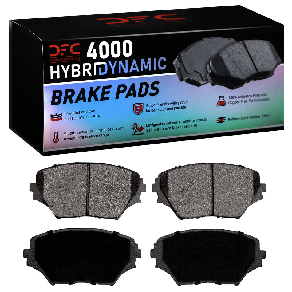 4000-0862-00 DFC 4000 HybriDynamic Brake Pads
