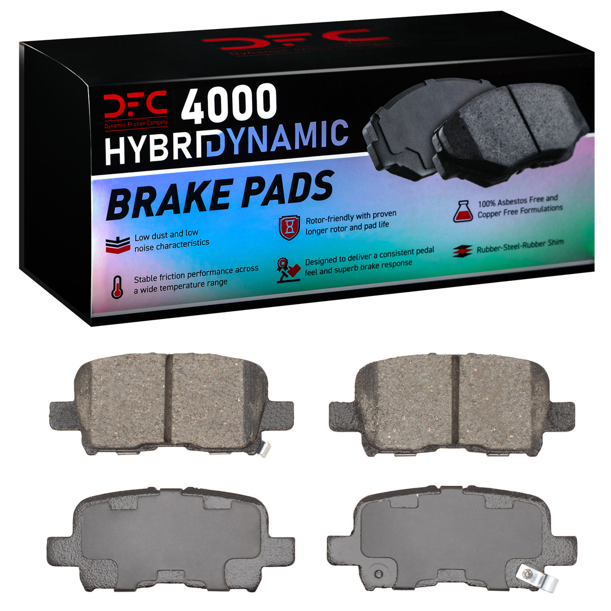 4000-0865-00 DFC 4000 HybriDynamic Brake Pads