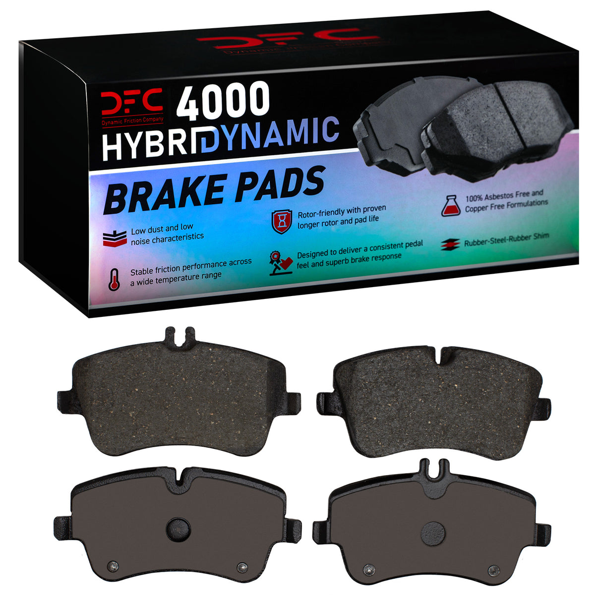 4000-0872-00 DFC 4000 HybriDynamic Brake Pads