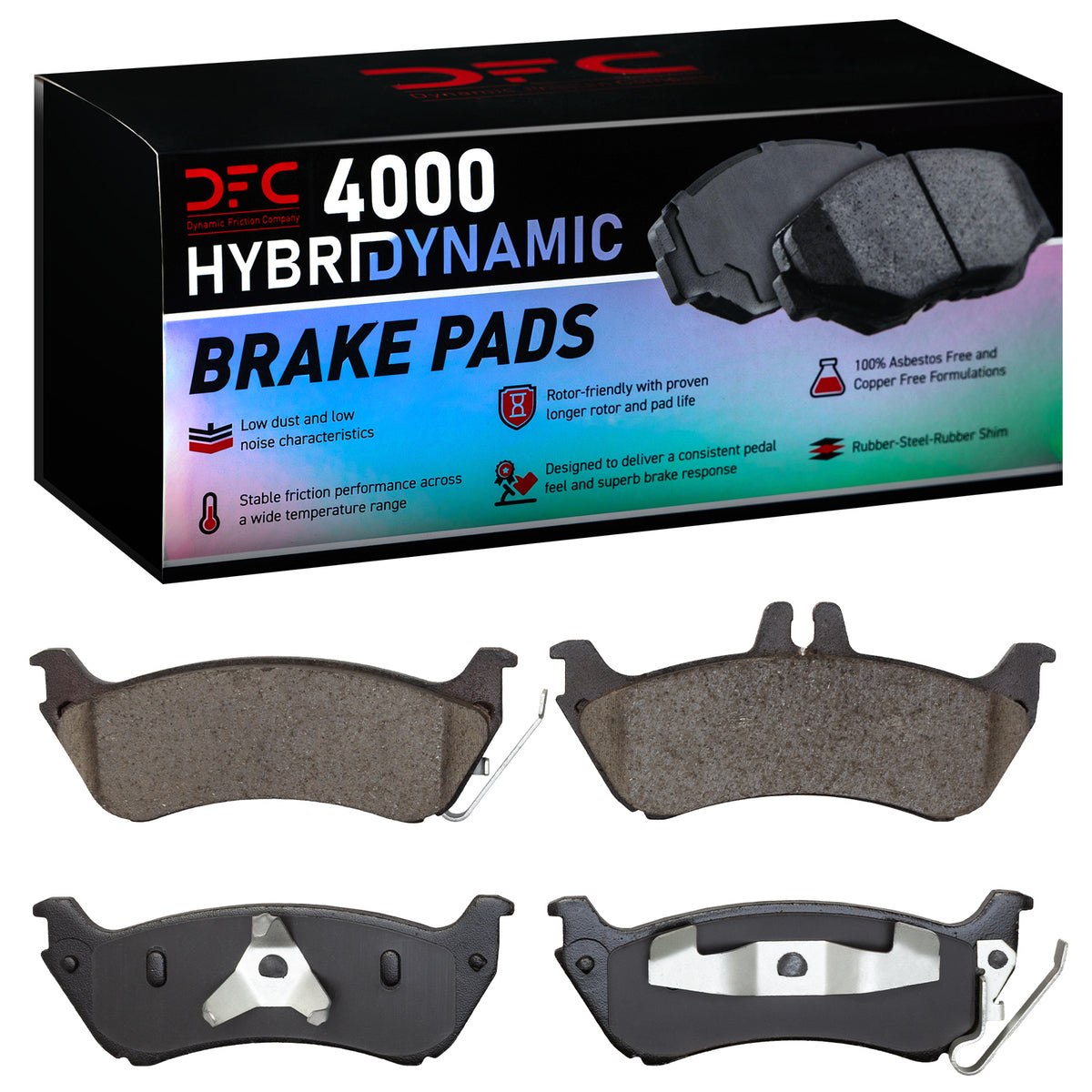 4000-0875-00 DFC 4000 HybriDynamic Brake Pads