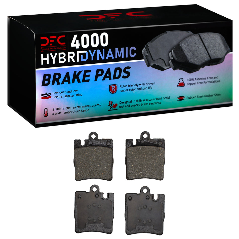 4000-0876-00 DFC 4000 HybriDynamic Brake Pads