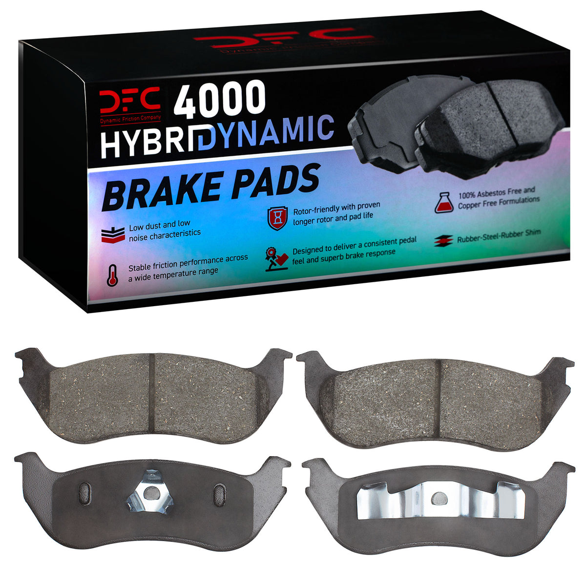 4000-0881-00 DFC 4000 HybriDynamic Brake Pads