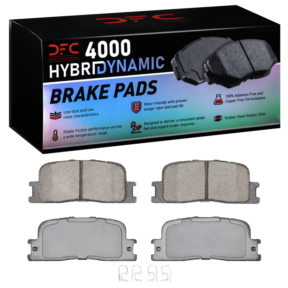 4000-0885-00 DFC 4000 HybriDynamic Brake Pads