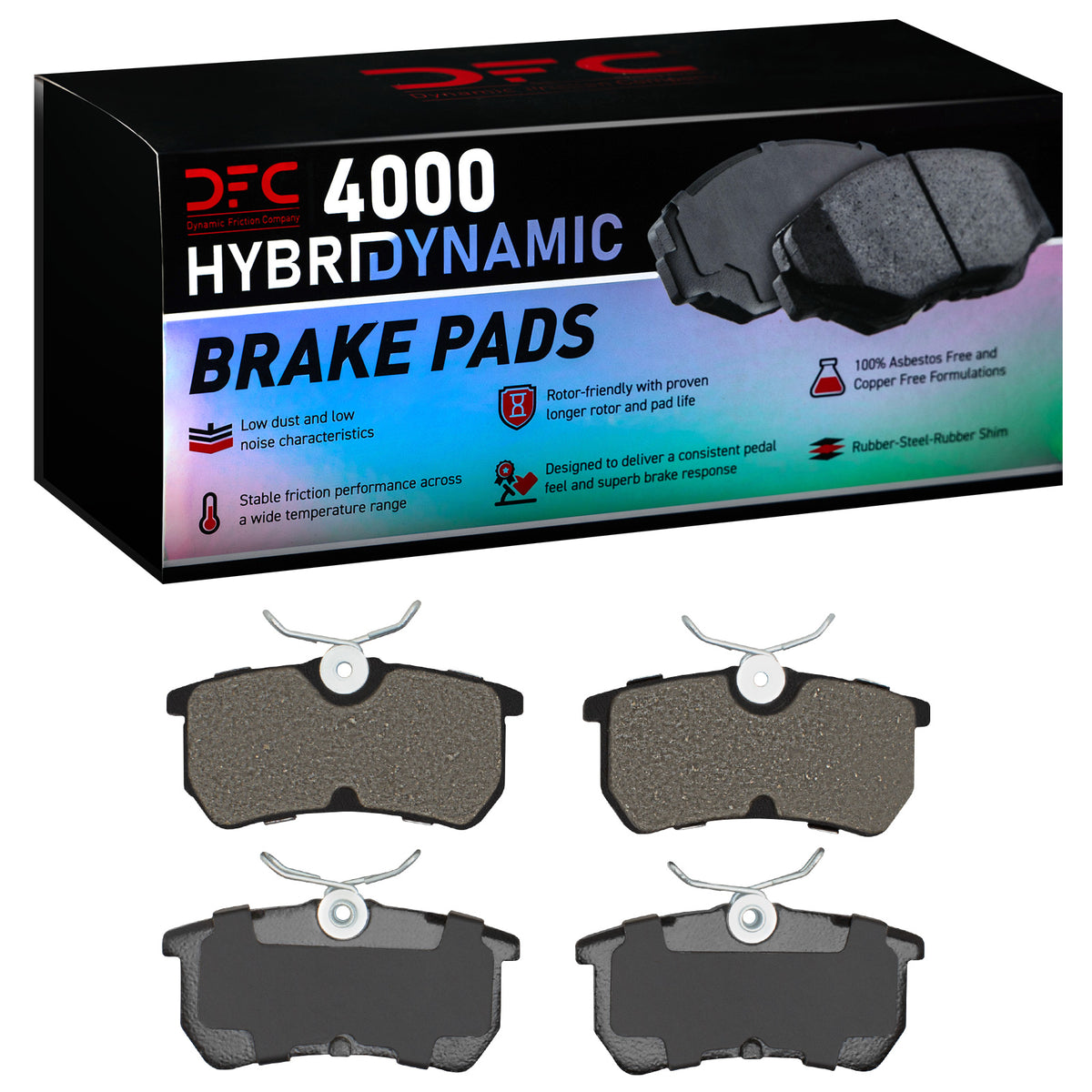 4000-0886-00 DFC 4000 HybriDynamic Brake Pads