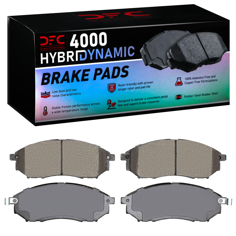 4000-0888-00 DFC 4000 HybriDynamic Brake Pads