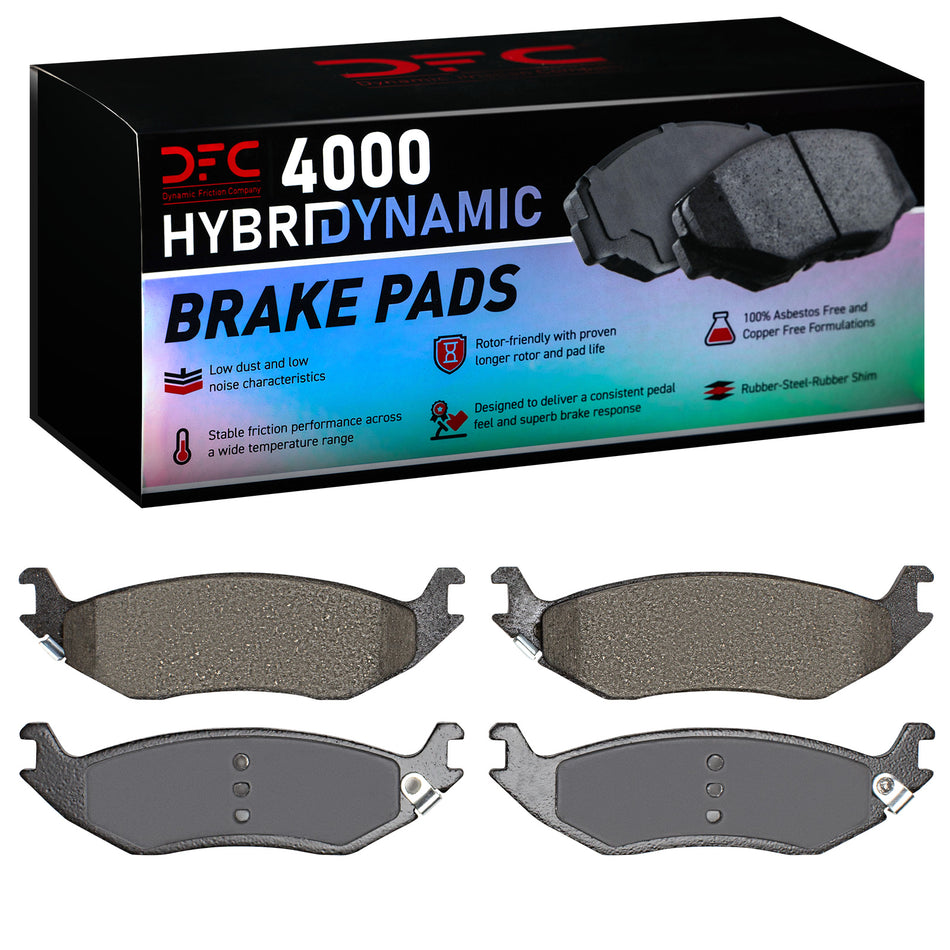 4000-0898-00 DFC 4000 HybriDynamic Brake Pads