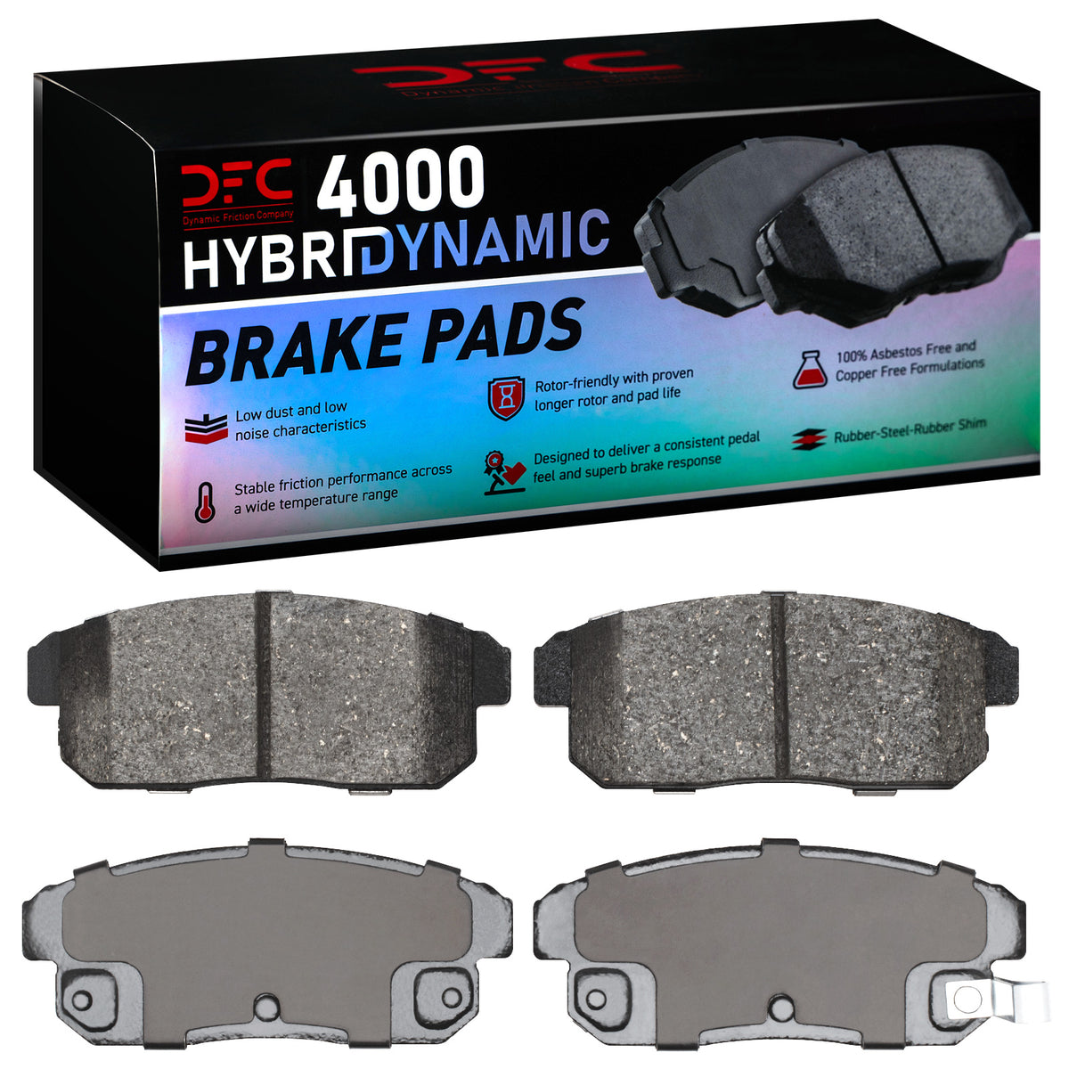 4000-0900-00 DFC 4000 HybriDynamic Brake Pads