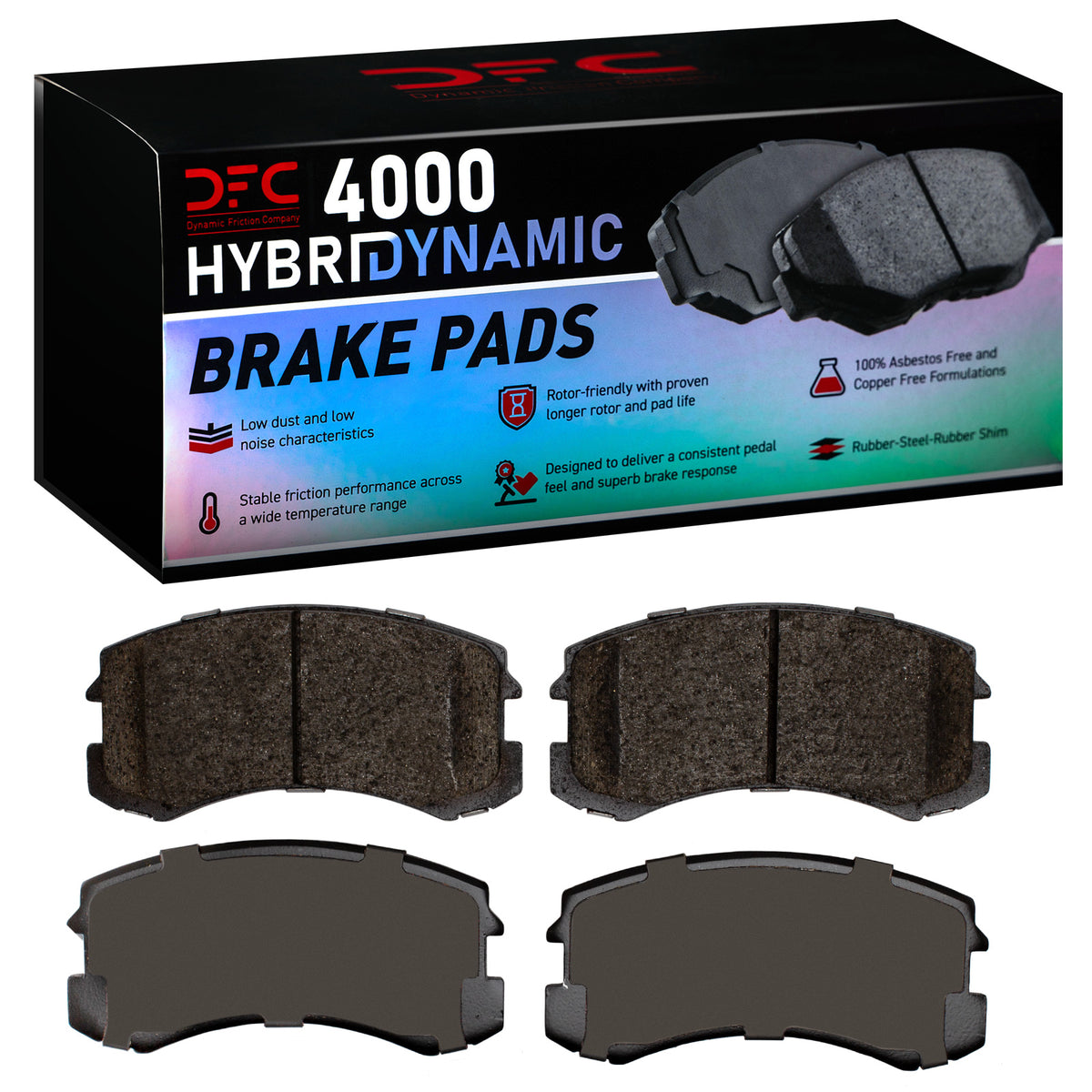 4000-0904-00 DFC 4000 HybriDynamic Brake Pads