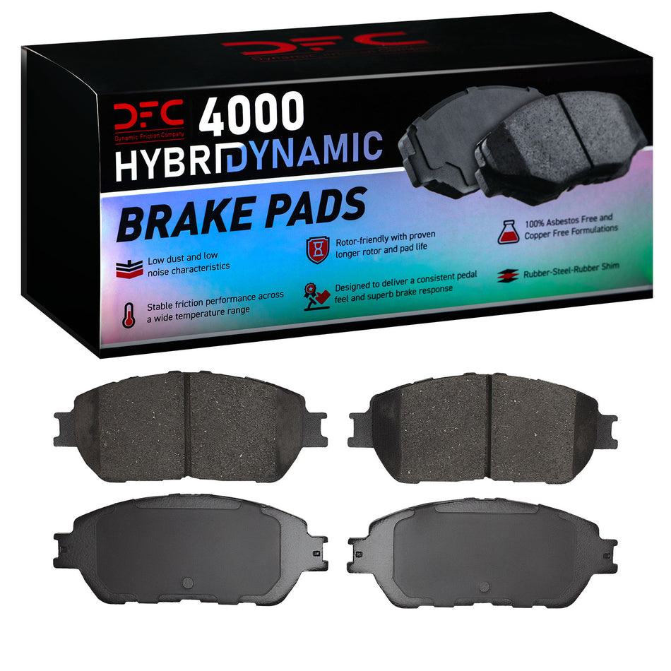 4000-0906-00 DFC 4000 HybriDynamic Brake Pads