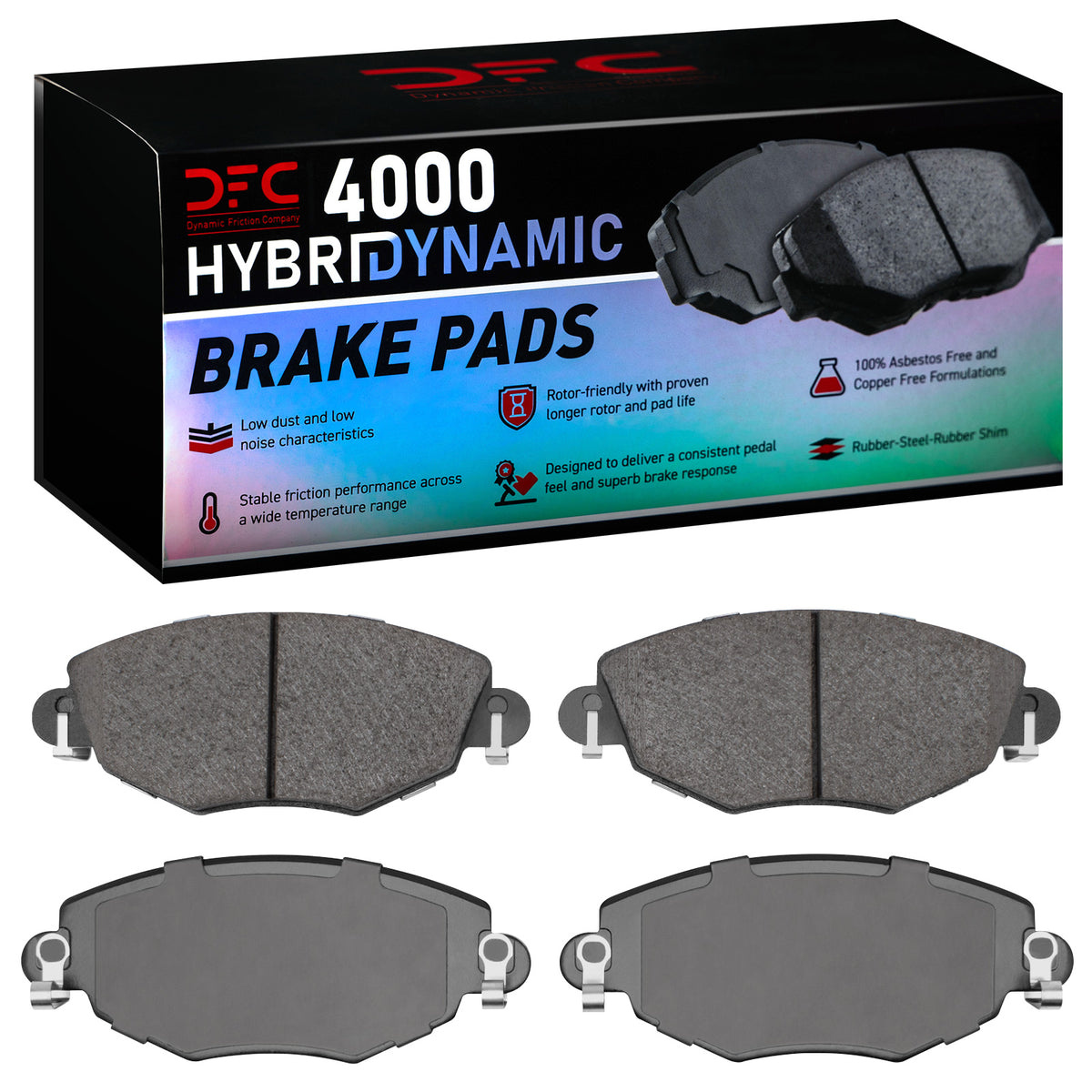 4000-0910-00 DFC 4000 HybriDynamic Brake Pads