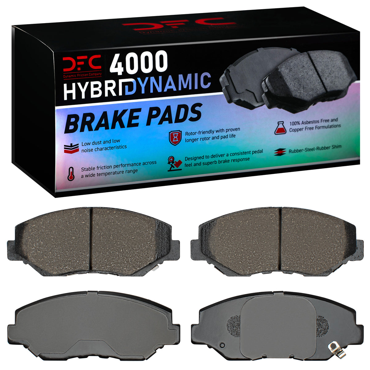4000-0914-00 DFC 4000 HybriDynamic Brake Pads