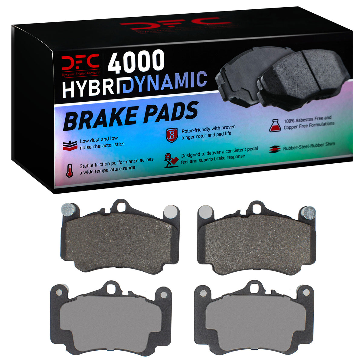 4000-0916-00 DFC 4000 HybriDynamic Brake Pads