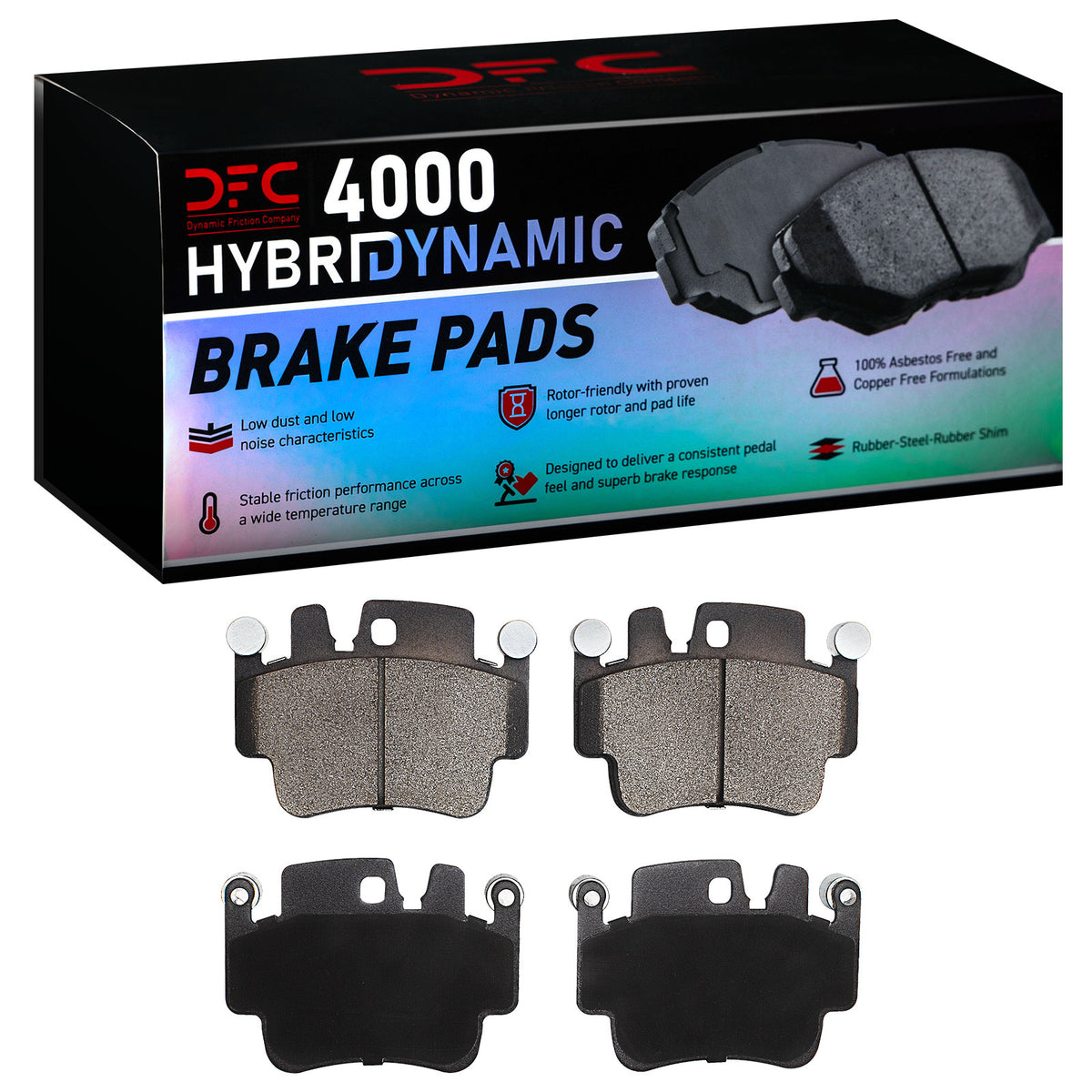 4000-0917-00 DFC 4000 HybriDynamic Brake Pads