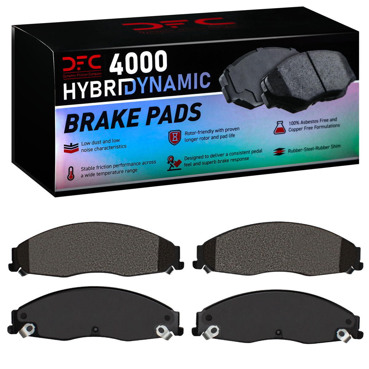 4000-0921-00 DFC 4000 HybriDynamic Brake Pads