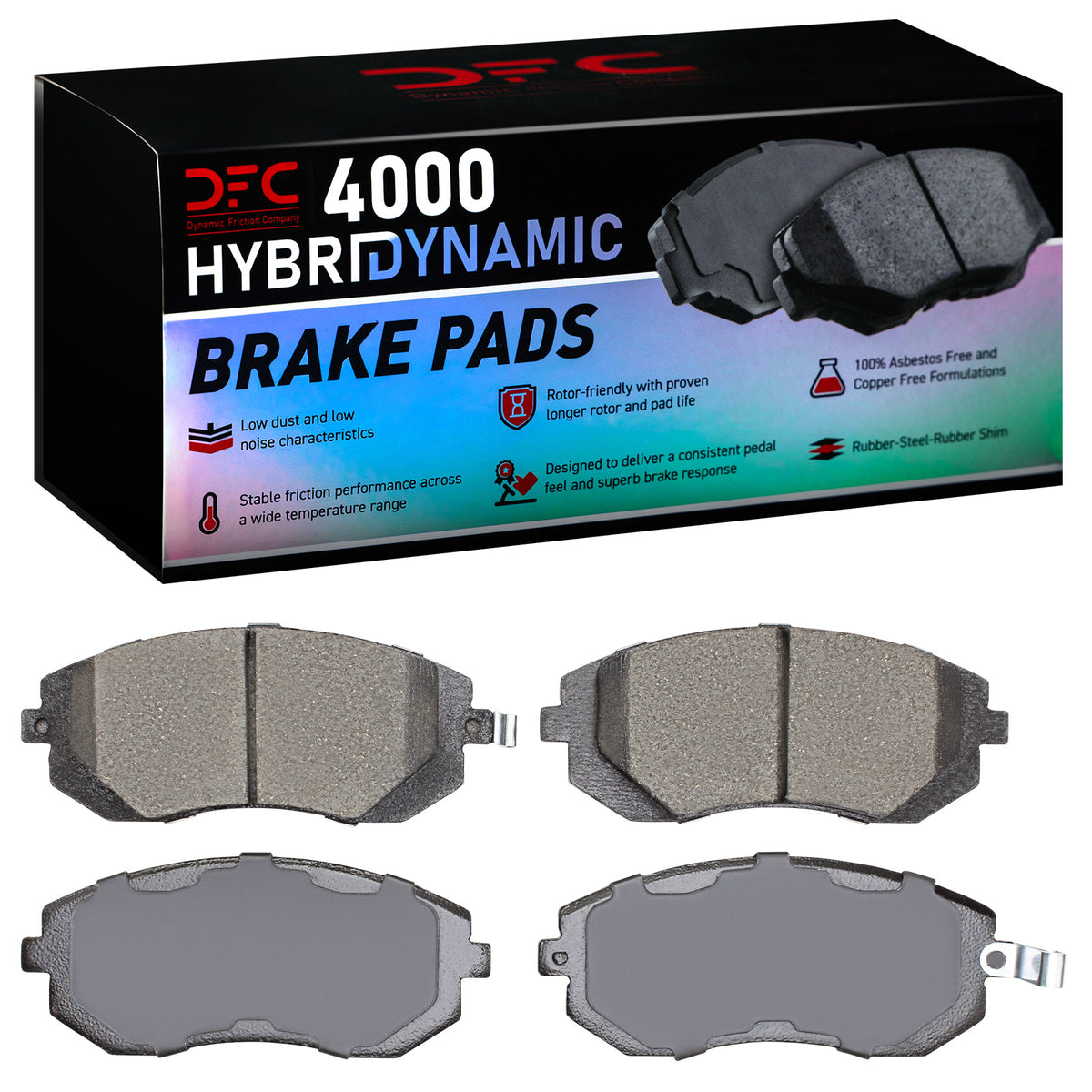 4000-0929-00 DFC 4000 HybriDynamic Brake Pads