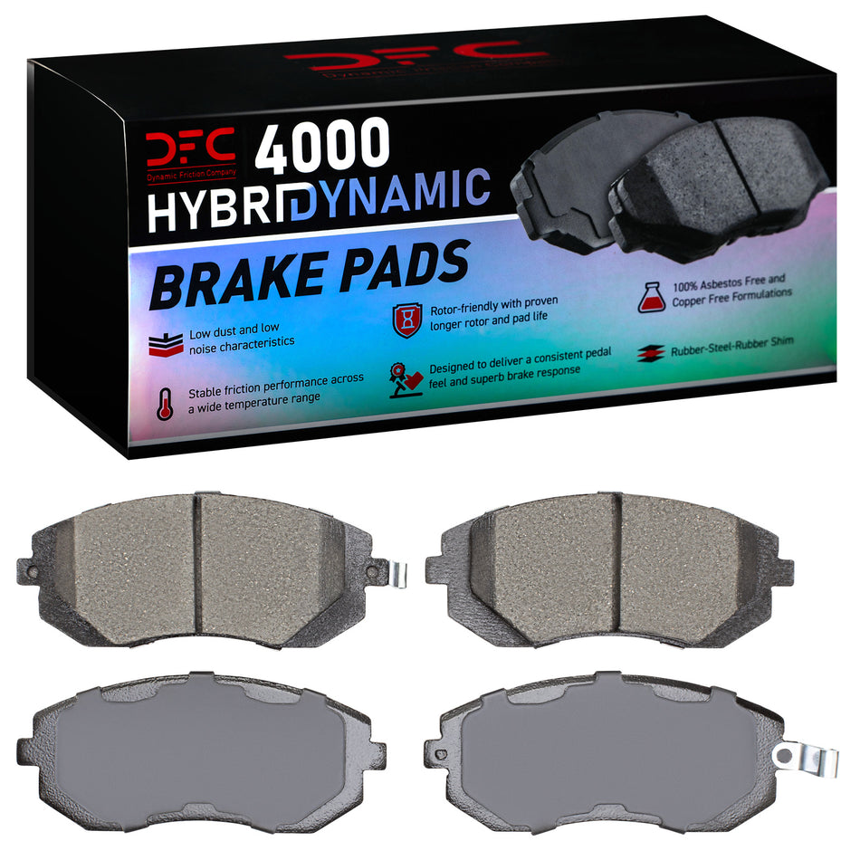 4000-0929-00 DFC 4000 HybriDynamic Brake Pads
