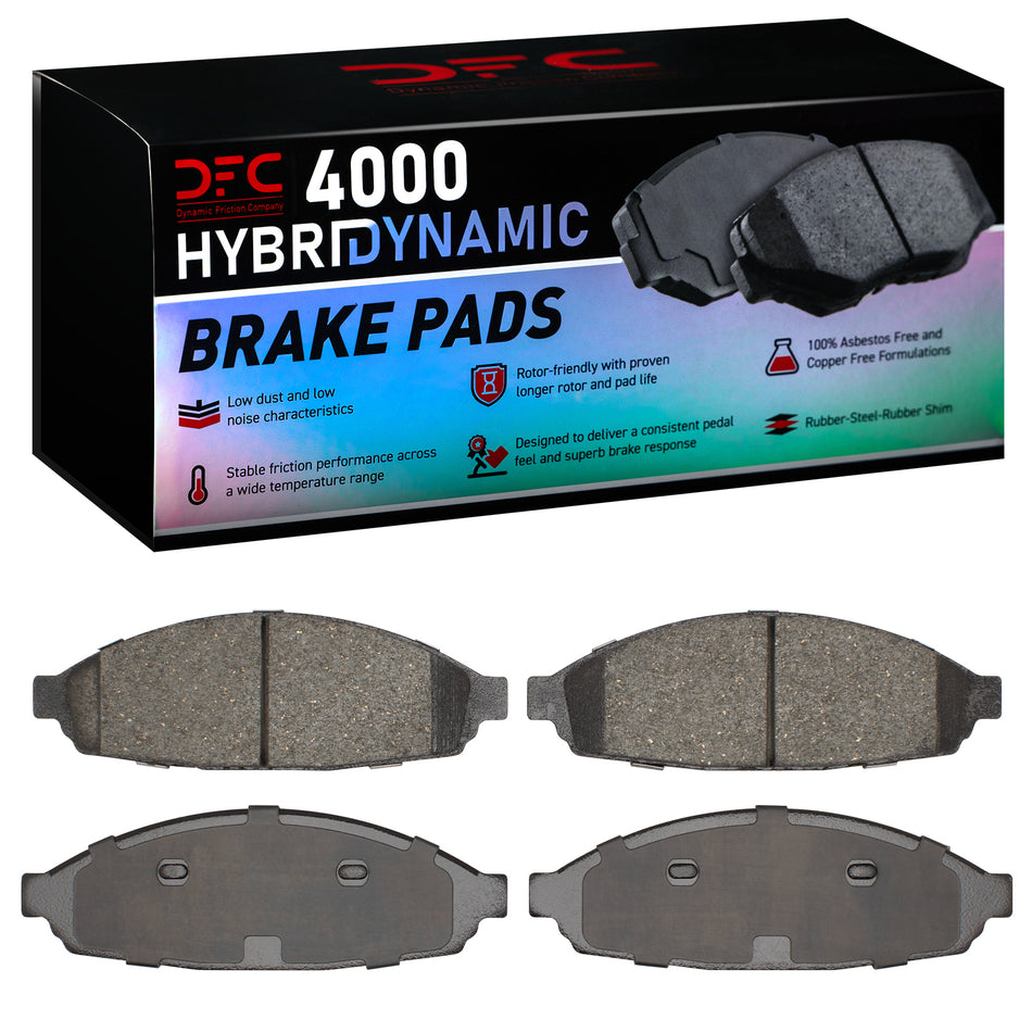 4000-0931-00 DFC 4000 HybriDynamic Brake Pads