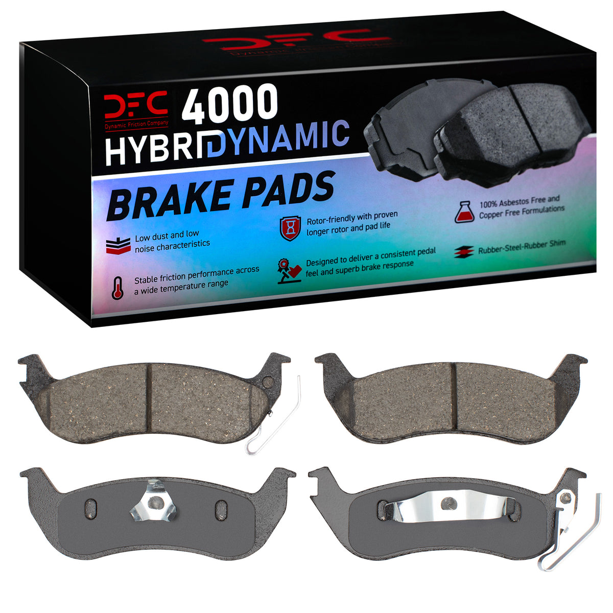 4000-0932-00 DFC 4000 HybriDynamic Brake Pads