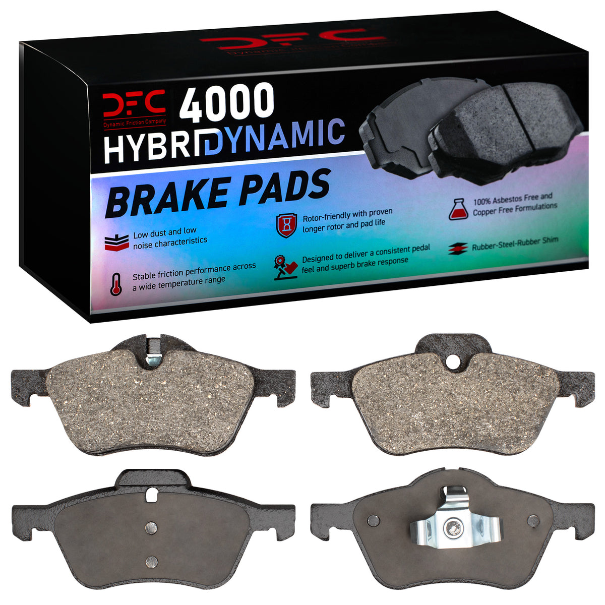 4000-0939-00 DFC 4000 HybriDynamic Brake Pads