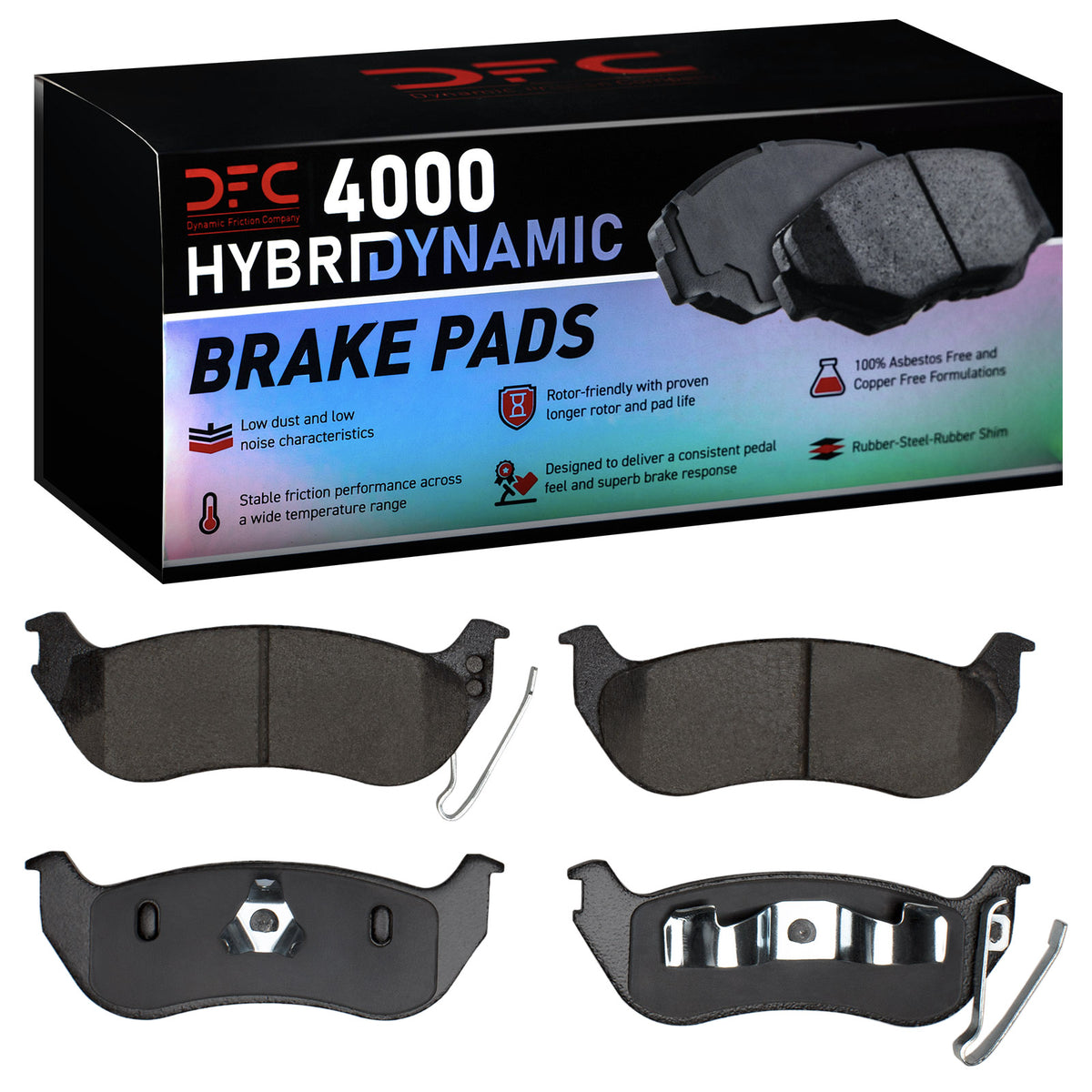 4000-0964-00 DFC 4000 HybriDynamic Brake Pads