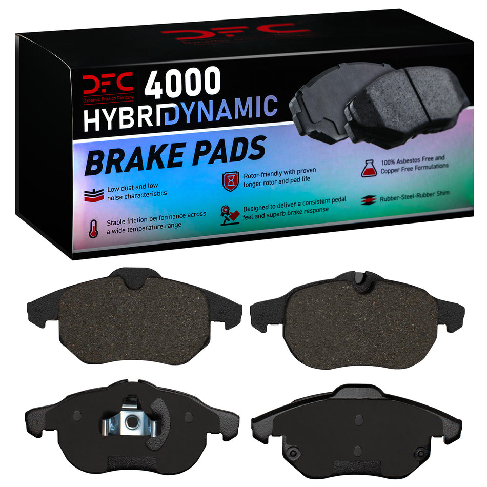 4000-0972-00 DFC 4000 HybriDynamic Brake Pads