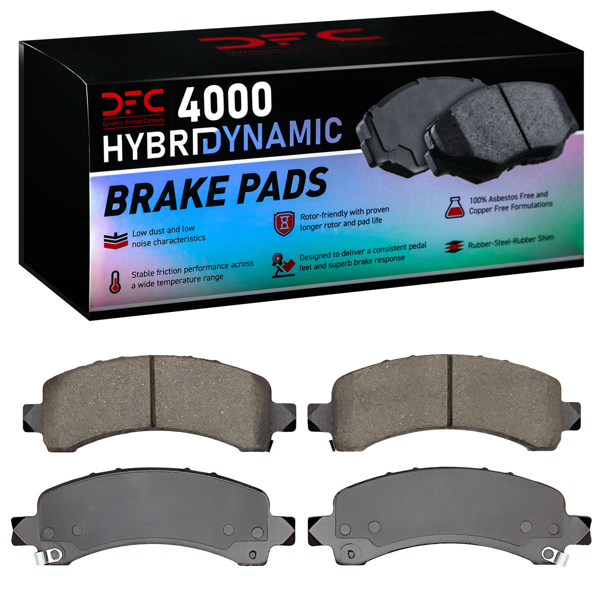 4000-0974-10 DFC 4000 HybriDynamic Brake Pads