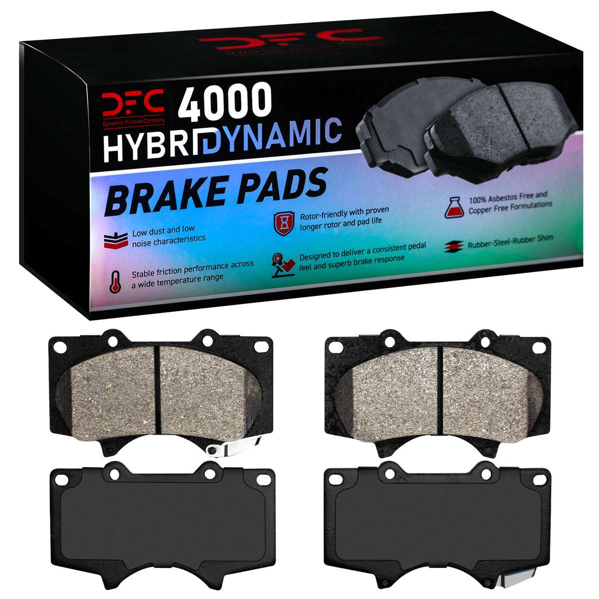 4000-0976-00 DFC 4000 HybriDynamic Brake Pads