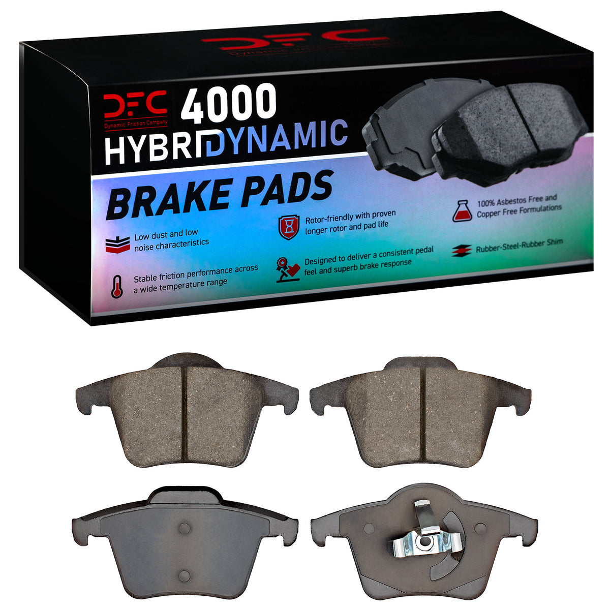 4000-0980-00 DFC 4000 HybriDynamic Brake Pads