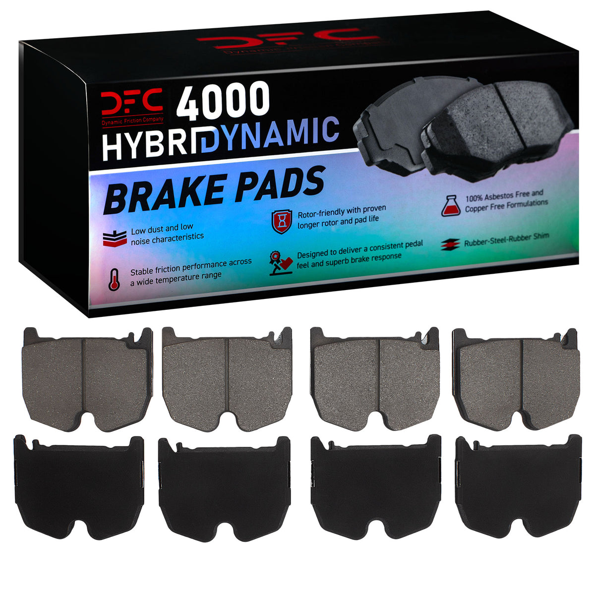 4000-0983-00 DFC 4000 HybriDynamic Brake Pads
