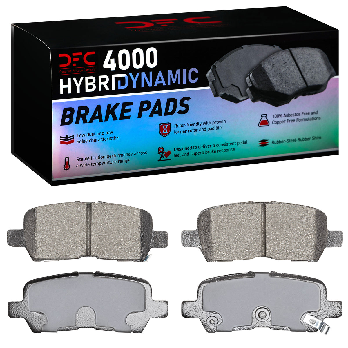 4000-0999-00 DFC 4000 HybriDynamic Brake Pads