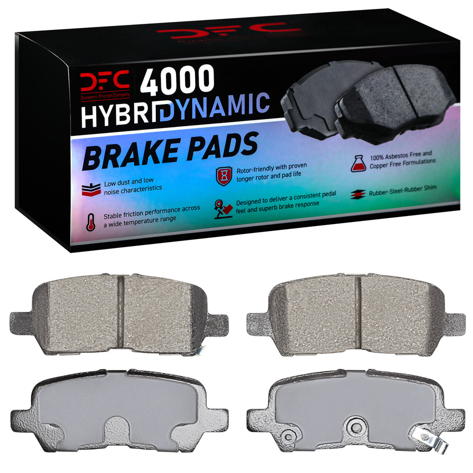 4000-0999-00 DFC 4000 HybriDynamic Brake Pads
