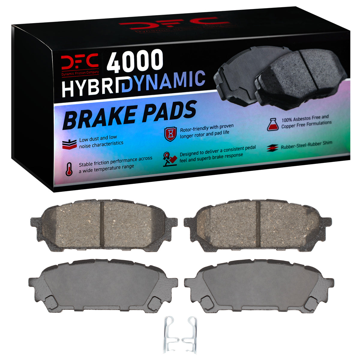 4000-1004-00 DFC 4000 HybriDynamic Brake Pads