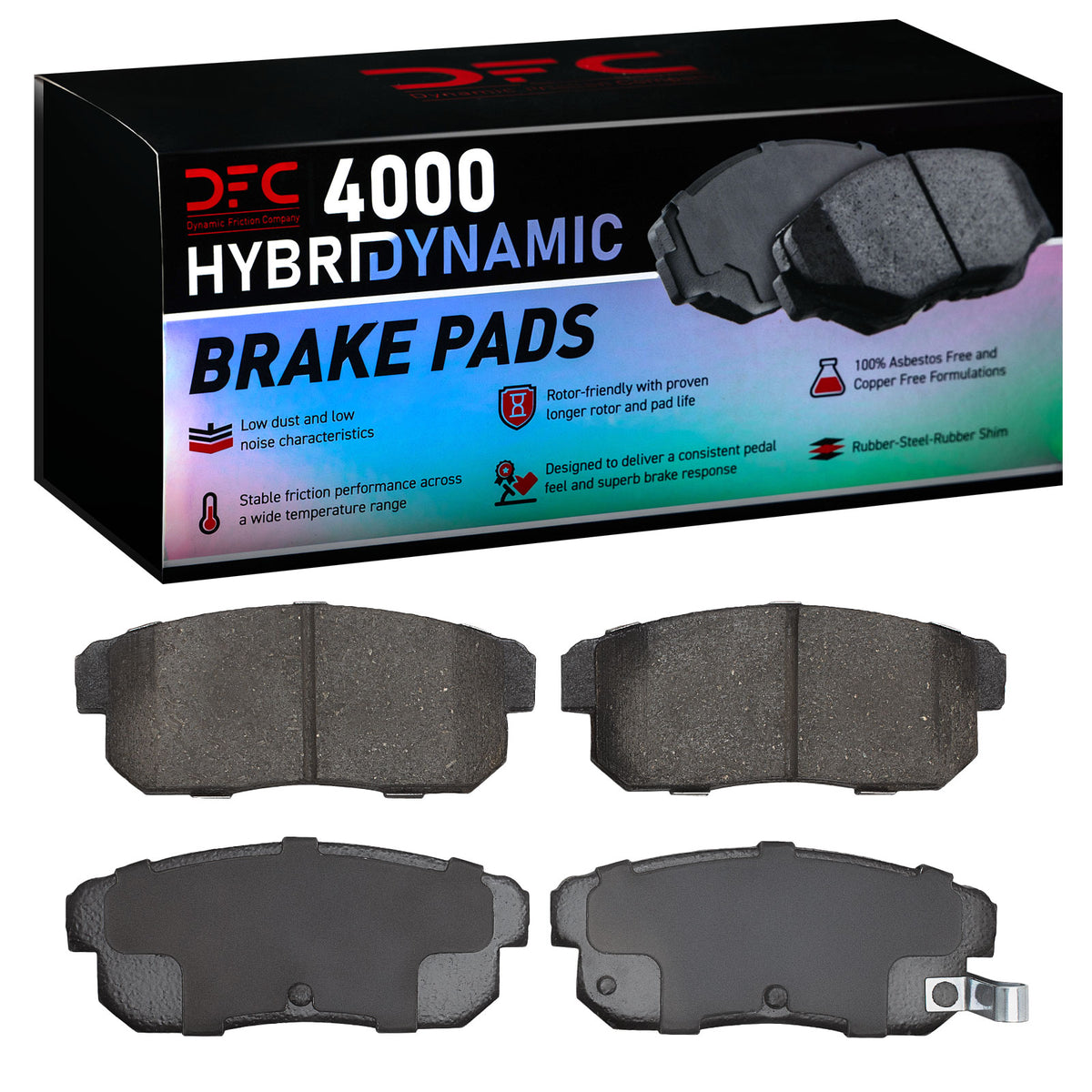 4000-1008-00 DFC 4000 HybriDynamic Brake Pads