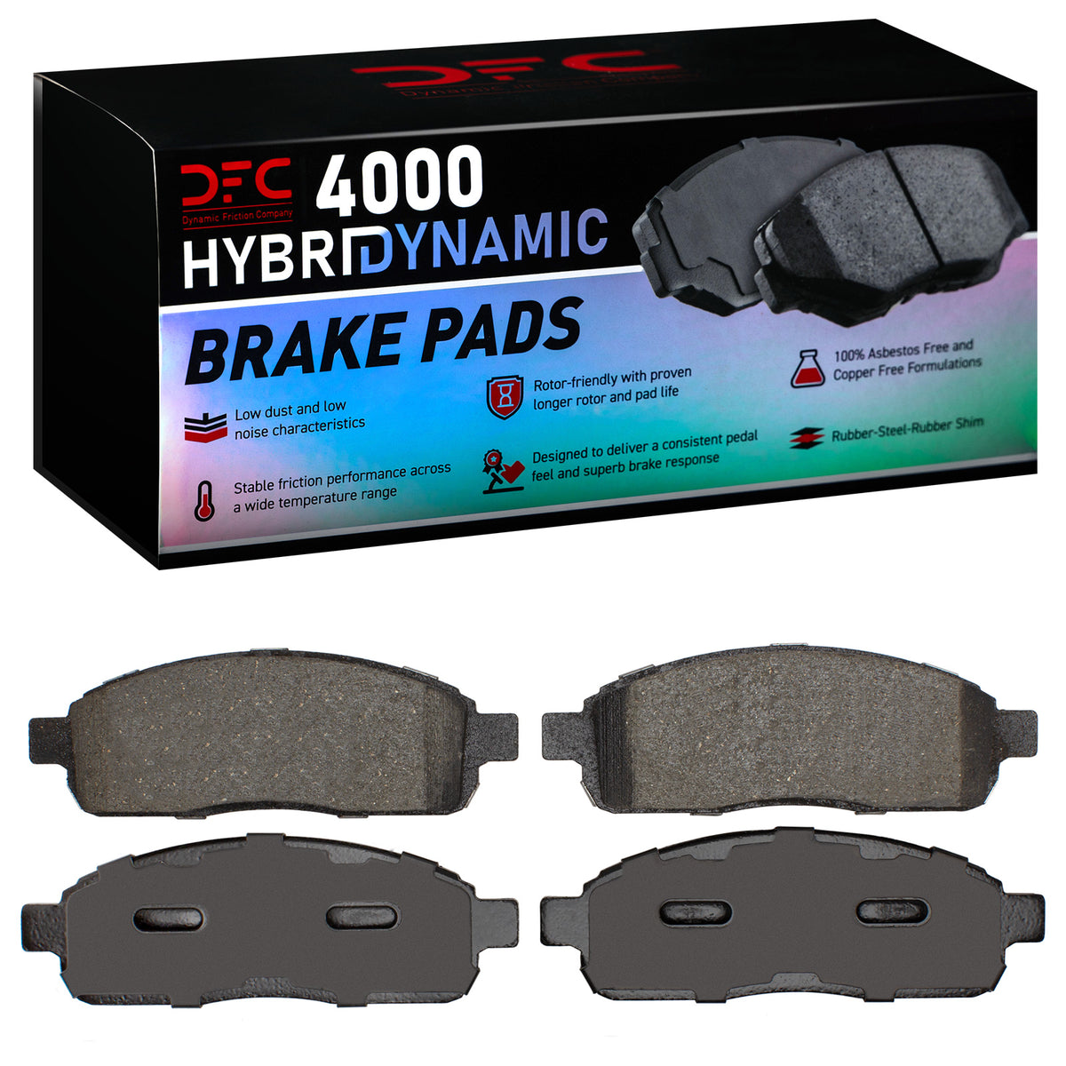 4000-1011-00 DFC 4000 HybriDynamic Brake Pads