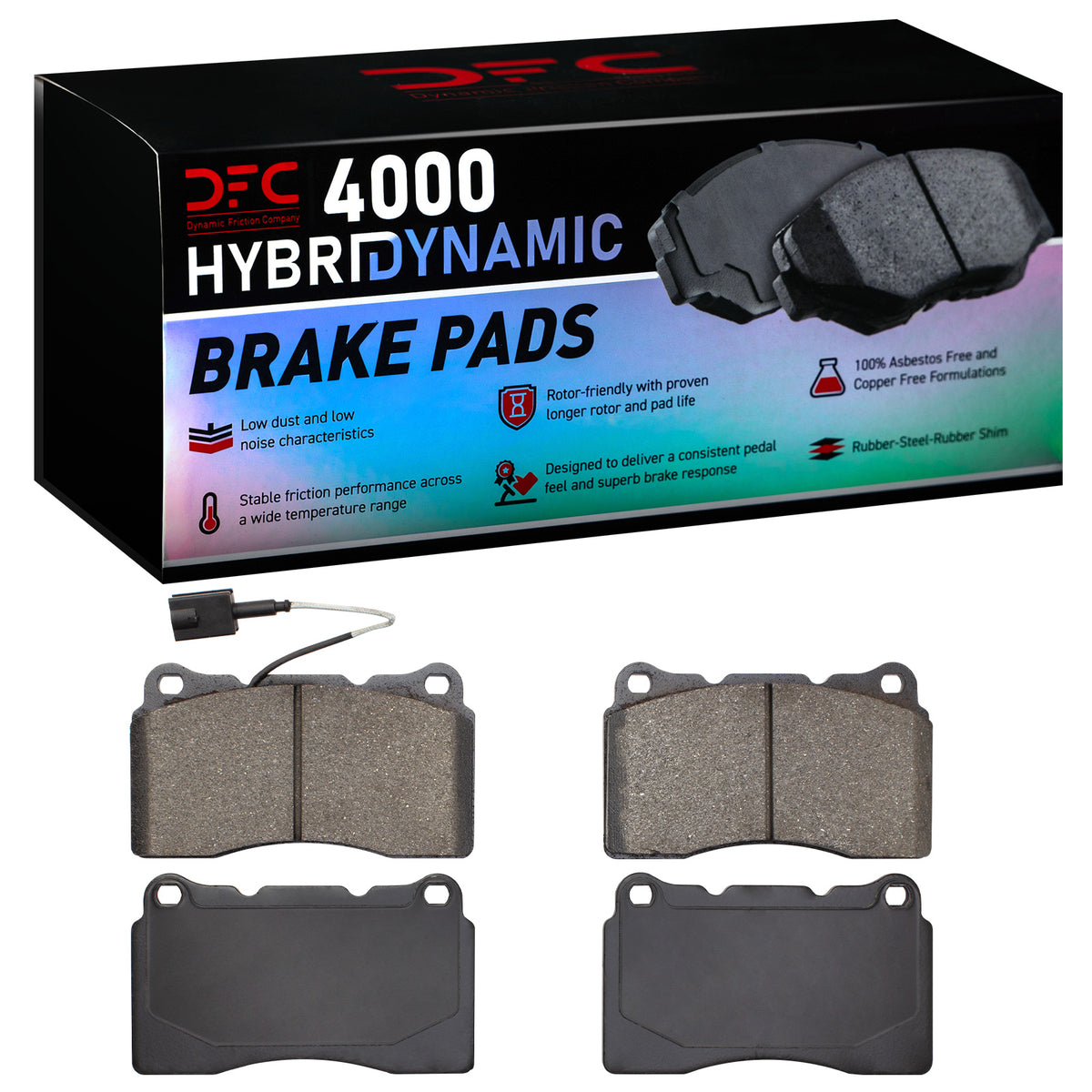 4000-1016-00 DFC 4000 HybriDynamic Brake Pads