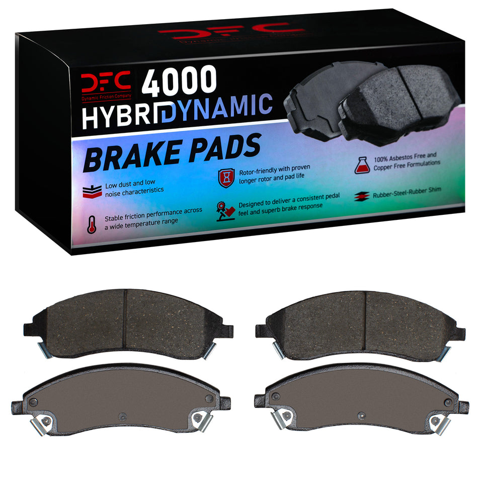 4000-1019-00 DFC 4000 HybriDynamic Brake Pads