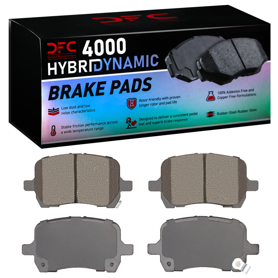 4000-1028-00 DFC 4000 HybriDynamic Brake Pads