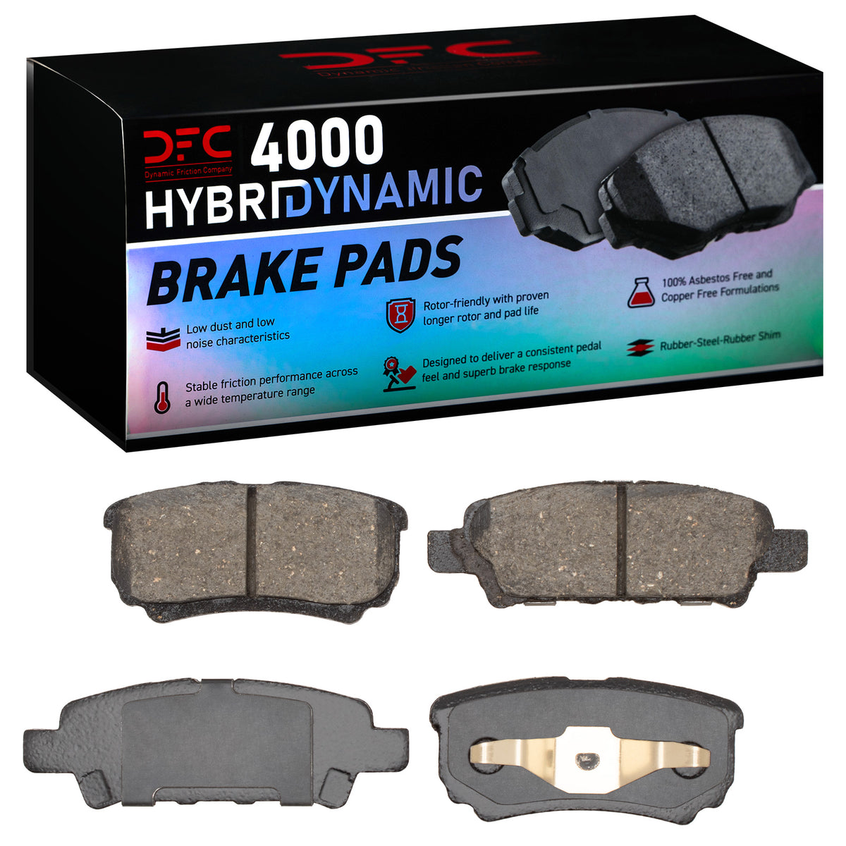 4000-1037-00 DFC 4000 HybriDynamic Brake Pads