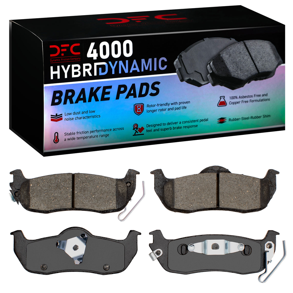 4000-1041-00 DFC 4000 HybriDynamic Brake Pads