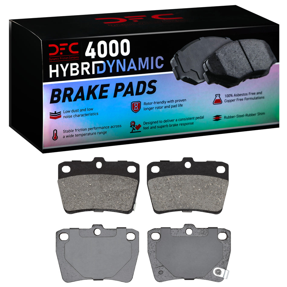 4000-1051-00 DFC 4000 HybriDynamic Brake Pads