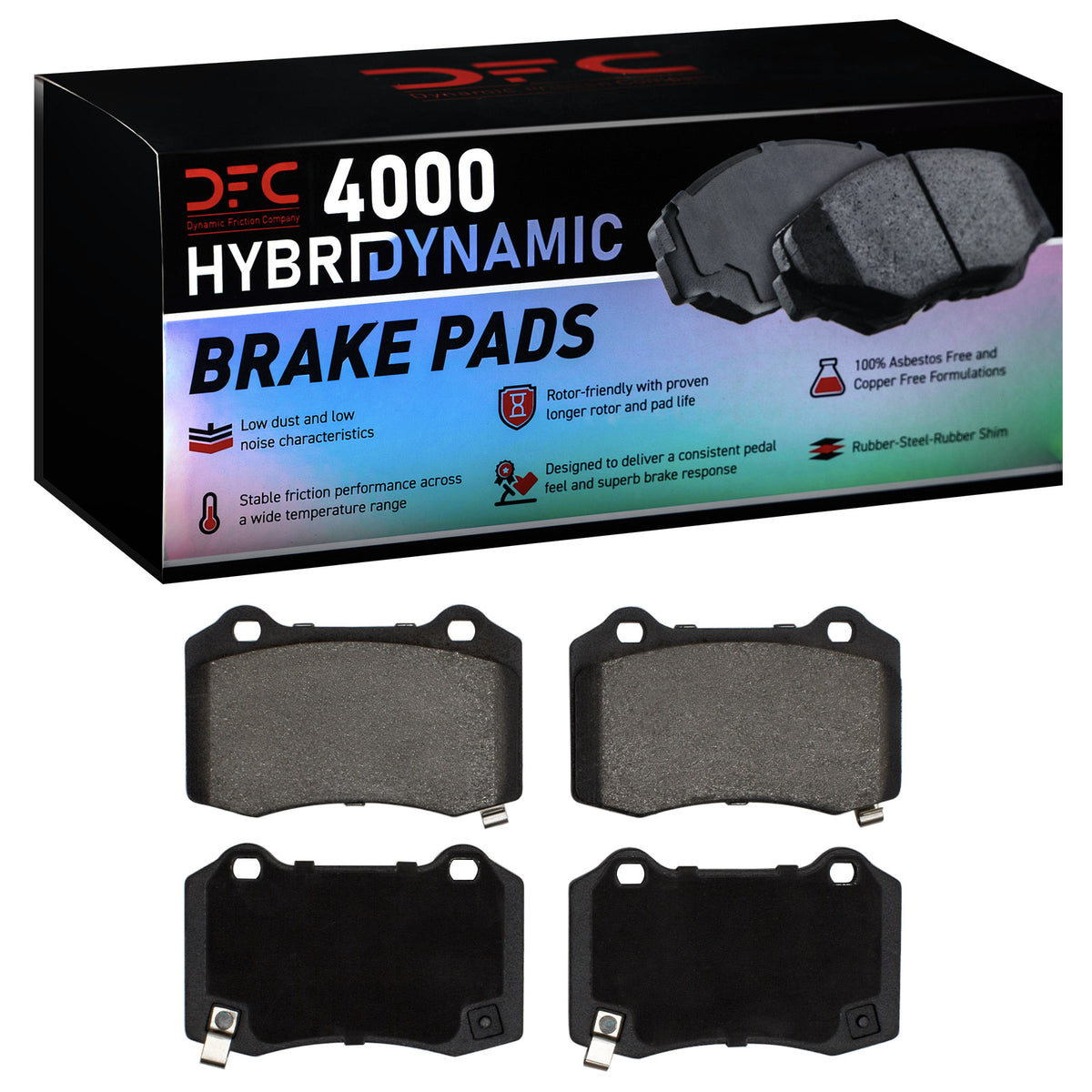 4000-1053-00 DFC 4000 HybriDynamic Brake Pads