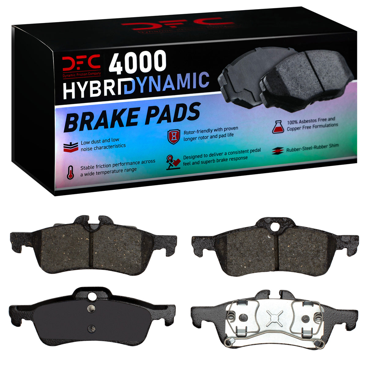 4000-1060-00 DFC 4000 HybriDynamic Brake Pads