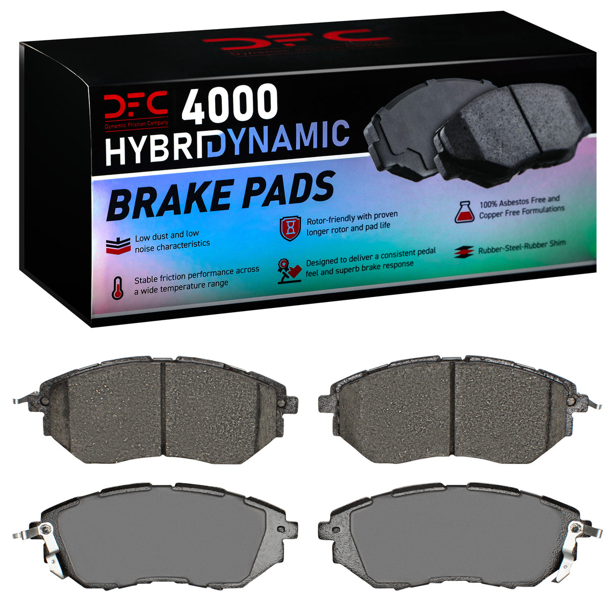 4000-1078-00 DFC 4000 HybriDynamic Brake Pads