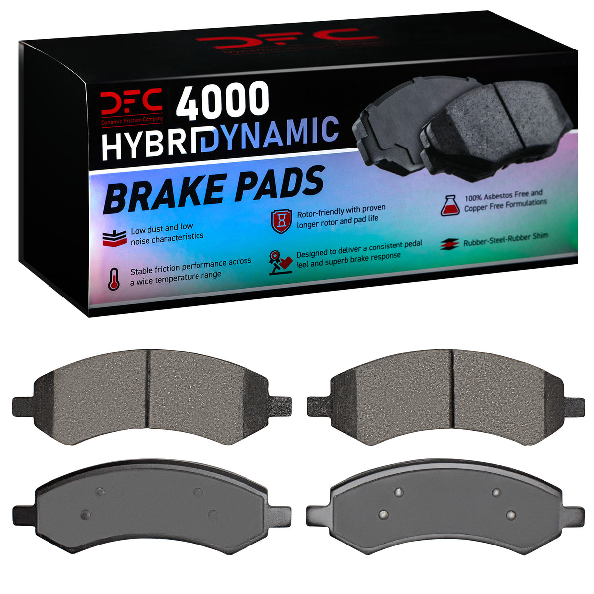 4000-1084-00 DFC 4000 HybriDynamic Brake Pads